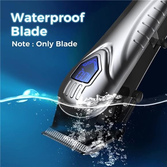 Hair Clippers for Men,5 Hours Cordless Hair Cutting Kit with 10Combs,LED Display - Picture 6 of 6